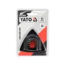YATO Placă de șlefuit triunghiulară pentru mașină multifuncțională 80 mm aluminiu