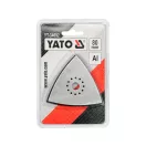 YATO Placă de șlefuit triunghiulară pentru mașină multifuncțională 80 mm aluminiu