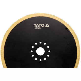   Pânză de ferăstrău YATO pentru mașină multifuncțională 100 mm bimetal-nitrură de titan