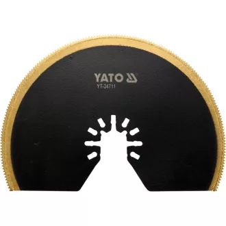   Pânză de ferăstrău YATO pentru mașină multifuncțională 100 mm bimetal-nitrură de titan