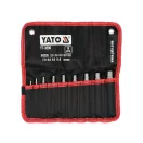 YATO Set piercing piele 9 piese 2,5-10 mm