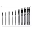 YATO Set piercing piele 9 piese 2,5-10 mm