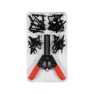 YATO Set extractor de nituri din plastic pop 41 buc