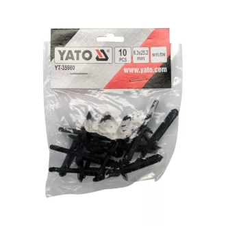 YATO Nit pop din plastic 6,3 x 25,2 mm (10 buc)