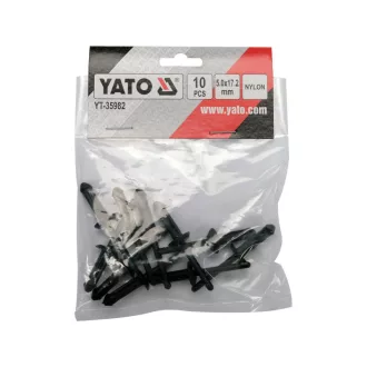 YATO Nit din plastic pop 5,0 x 17,2 mm (10 buc)