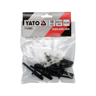 YATO Nit pop din plastic 6,6 x 17,2 mm (10 buc)
