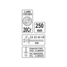 YATO Clește manual pentru nituri 250 mm (2,4-4,8 mm)