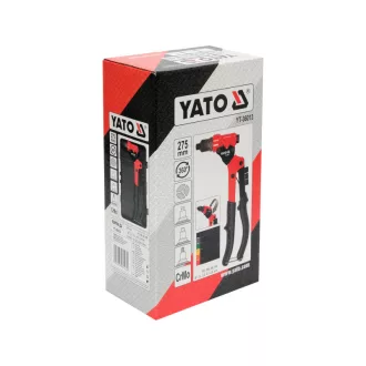   YATO Nit manual pop și șurub piuliță 275 mm Cap rotativ 360°