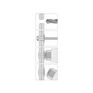 Clești pentru nituri armonici YATO 250-810 mm (2,4-6,4 mm)