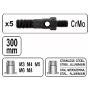 YATO Piuliță manetă M3, M4, M5, M6, M8 300 mm