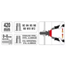 YATO Piuliță cu nituri 420 mm M3, M4, M5, M6, M8, M10, M12