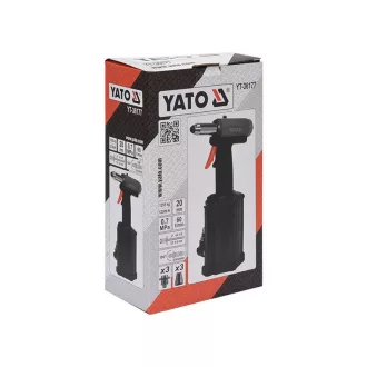  Driver pneumatic YATO pentru nituri pop 1/4" 4,0 - 6,4 mm