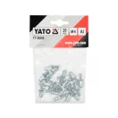 YATO șurub cu nituri M4 aluminiu (20 buc)