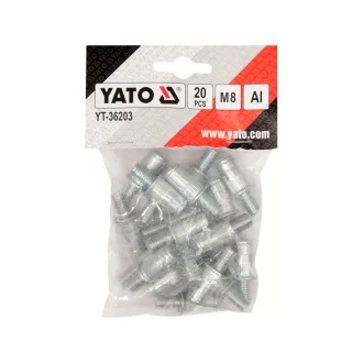 YATO șurub cu nituri M8 aluminiu (20 buc)
