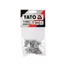 Piuliță cu nituri din aluminiu YATO M5 (20 buc)