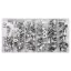 Set piulițe cu nituri YATO din aluminiu 150 buc M3-M10