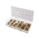 Set de piulițe cu nituri din oțel YATO 150 buc