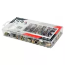 Set de piulițe cu nituri din oțel YATO 150 buc