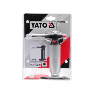 YATO Arzator pe gaz piezo 1300°C 30 ml gaz butan