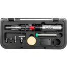 Set fier de lipit YATO 7 piese, functionare cu gaz butan (fara gaz) Piezo