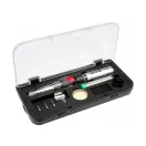 Set fier de lipit YATO 7 piese, functionare cu gaz butan (fara gaz) Piezo