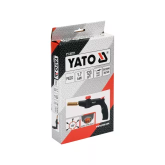 Pistol cu arzător pe gaz YATO 1,7 kW piezo