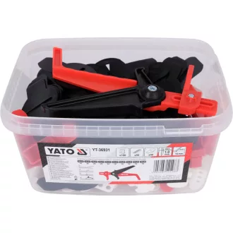 YATO Sistem de nivelare pentru plăci 1 mm 100 + 50 + 50