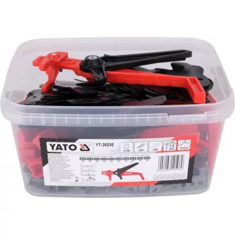   YATO Sistem de nivelare pentru plăci 1,5 mm 100 + 50 + 50 buc