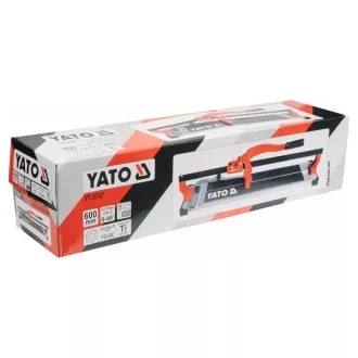 YATO Tăietor de gresie 600 mm cu un singur șine