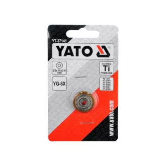   YATO Roată de tăiere pentru gresie 22 x 14 x 2 mm (pentru tăietoarele de gresie YT-3704, YT-3705, YT-3706, YT-3707, YT-3708)