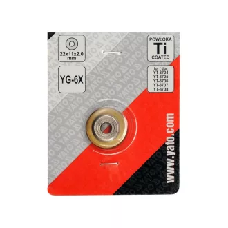   YATO Roată pentru tăiat gresie 22 x 11 x 2 mm YT-3705, YT-3706, YT-3707, YT-3708 pentru tăietor de gresie