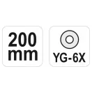 YATO Grip pentru gresie 200 mm
