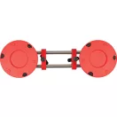 YATO Clema placa de sticla dubla 440 mm reglabila