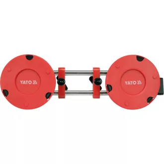 YATO Clema placa de sticla dubla 440 mm reglabila