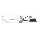 YATO Tăietor pentru pardoseală laminată 210 x 12 mm