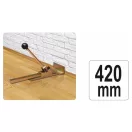 YATO Bară pentru fixarea pardoselii laminate cu mecanism de tracțiune 420 mm