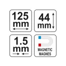 YATO Șablon de profil 125 mm