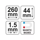 Șablon de profil YATO 260 mm