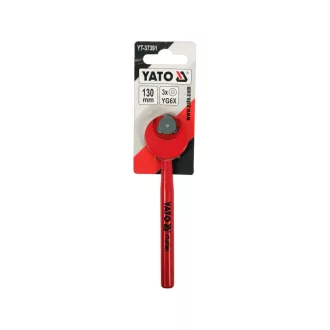 YATO Tăietor de sticlă cu 3 roți 130 mm