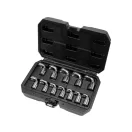 Set chei tubulare Phillips deschise YATO 12 piese 3/8" 8-19 mm CrV