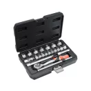 YATO Set chei tubulare 22 piese 3/8" 6-22 mm CrV