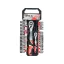 YATO Set chei tubulare 51 piese 1/2", 1/4" CrV