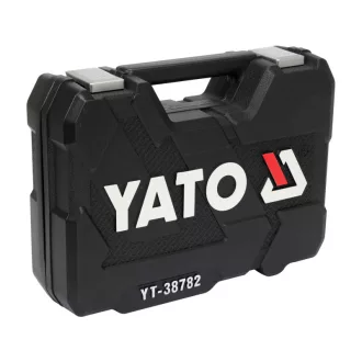 YATO Set chei tubulare 72 piese 1/4", 1/2" CrV