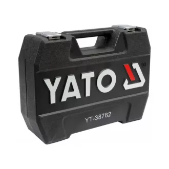 YATO Set chei tubulare 72 piese 1/4", 1/2" CrV
