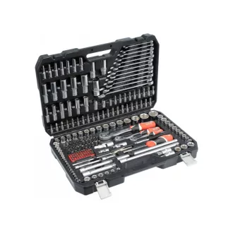   YATO Set chei tubulare 216 piese 1/4", 3/8", 1/2" CrV