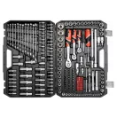 YATO Set chei tubulare 216 piese 1/4", 3/8", 1/2" CrV