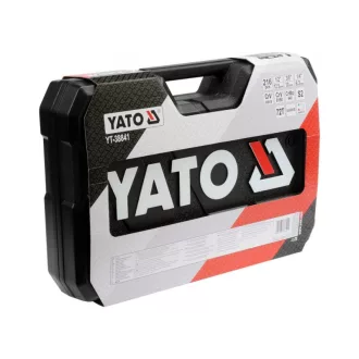   YATO Set chei tubulare 216 piese 1/4", 3/8", 1/2" CrV