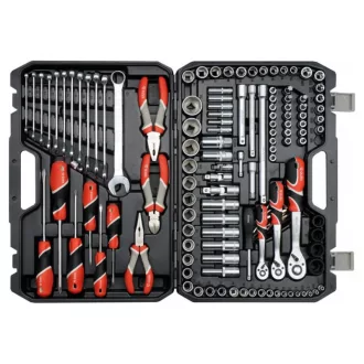   Set de scule YATO 129 piese 1/4", 3/8", 1/2" CrV CrMo