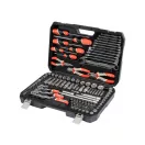 Set de scule YATO 129 piese 1/4", 3/8", 1/2" CrV CrMo