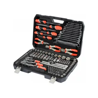   Set de scule YATO 129 piese 1/4", 3/8", 1/2" CrV CrMo